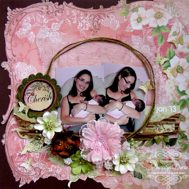 cherish {ScrapThat! March &quot;New Blooms&quot; Kit}