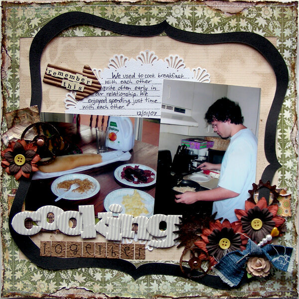 cooking together {A Walk Down Memory Lane DT}
