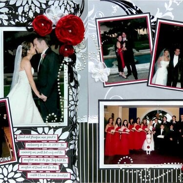David &amp; Maryuri&#039;s Wedding double pager
