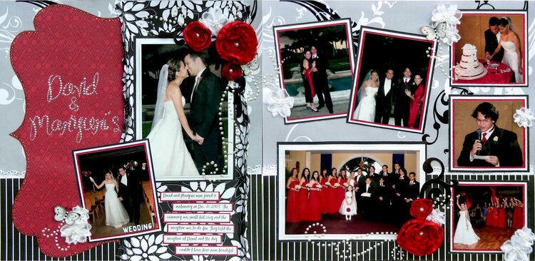 David &amp; Maryuri&#039;s Wedding double pager