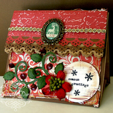 Altered Paper Gift Bag {Swirlydoos Kit Club}