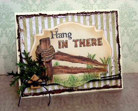 Hang in There Card {Heartfelt Creations DT}
