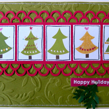 happy holidays card {A Walk Down Memory Lane DT}