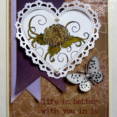 life is better with you in it card {Heartfelt Creations DT}