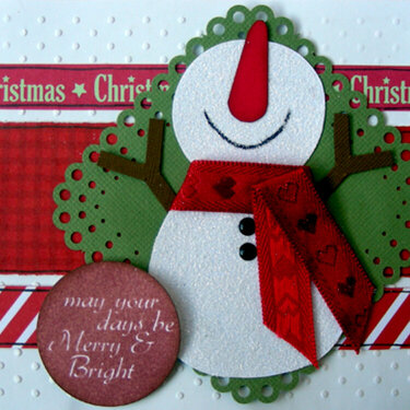 may your days be merry and bright card {A Walk Down Memory Lane DT}