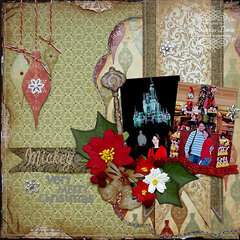 Mickey's Very Merry Christmas {ScrapThat! December Kit Reveal}