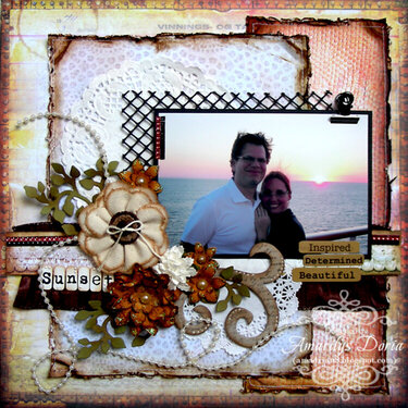 Sunset {June 2013 &quot;From Sunrise to Sunset&quot; Kit}