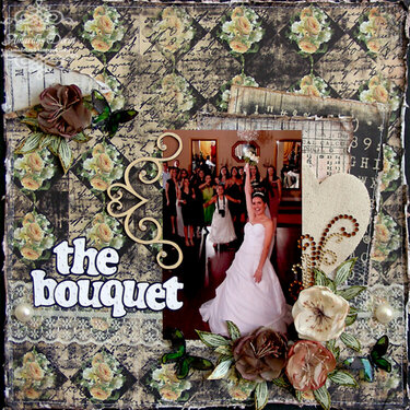 the bouquet {ScrapThat! February &quot;With Love&quot; Kit}