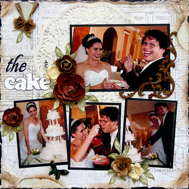 the cake {July 2013 &quot;Hope Chest&quot; Kit}