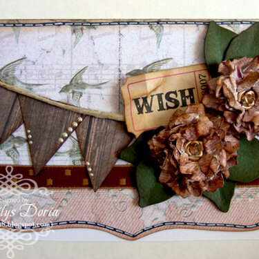 wish card {ScrapThat! March &quot;&quot;Within Nature&quot;&quot; Kit}