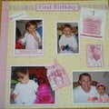 Emma's 1st Birthday - page 1
