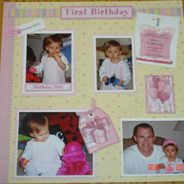 Emma&#039;s 1st Birthday - page 1