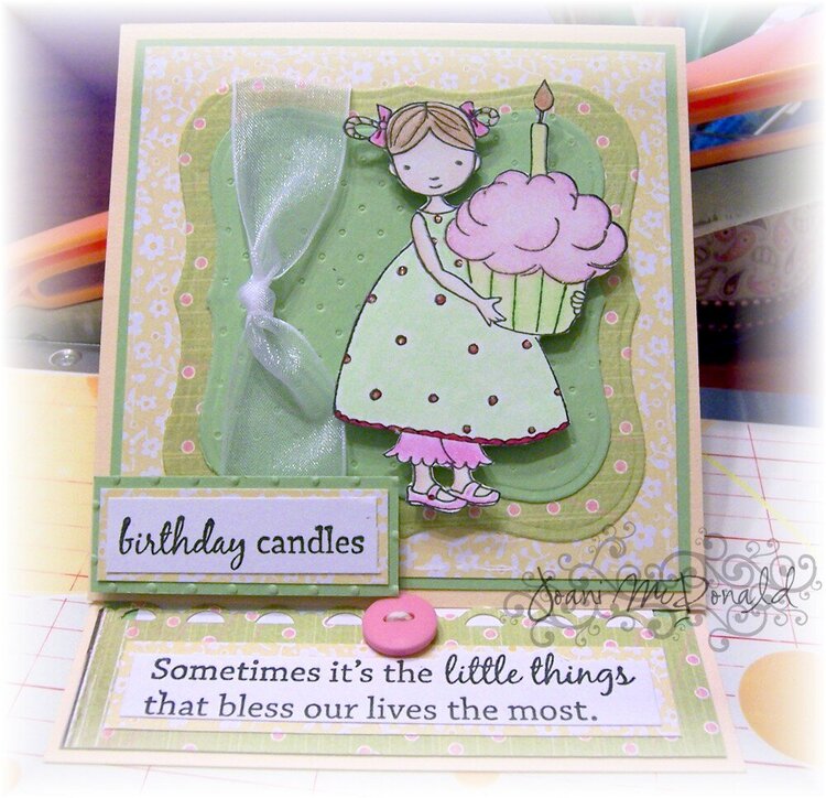 Cupcake Cuties Easel Card
