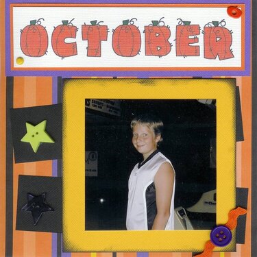 Year In Review 2005 6x6 Album - October Page 1