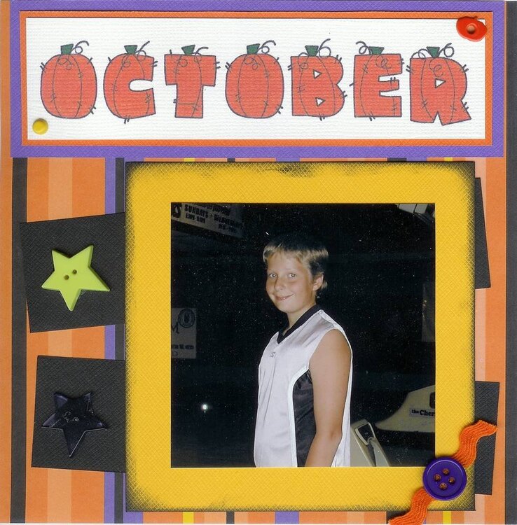 Year In Review 2005 6x6 Album - October Page 1