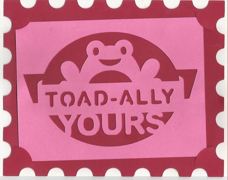Toad-ally Yours