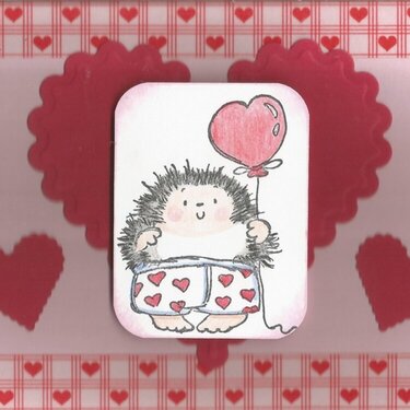 Hedgehog Valentine