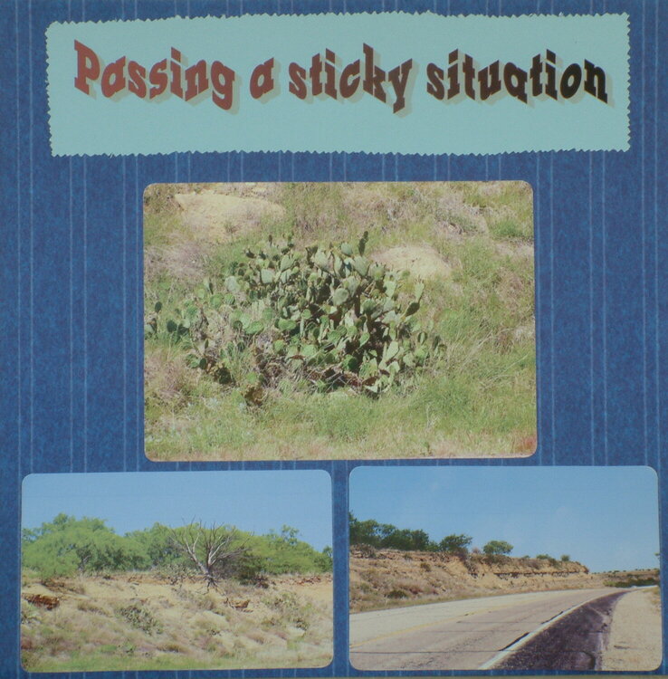 Sticky situation