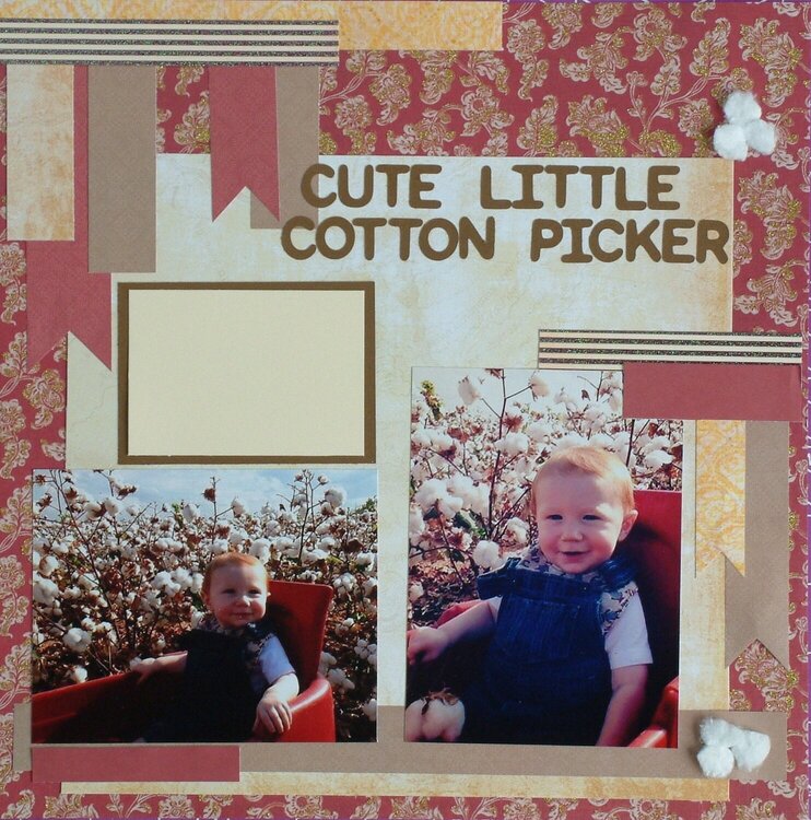 Cute Little Cotton Picker