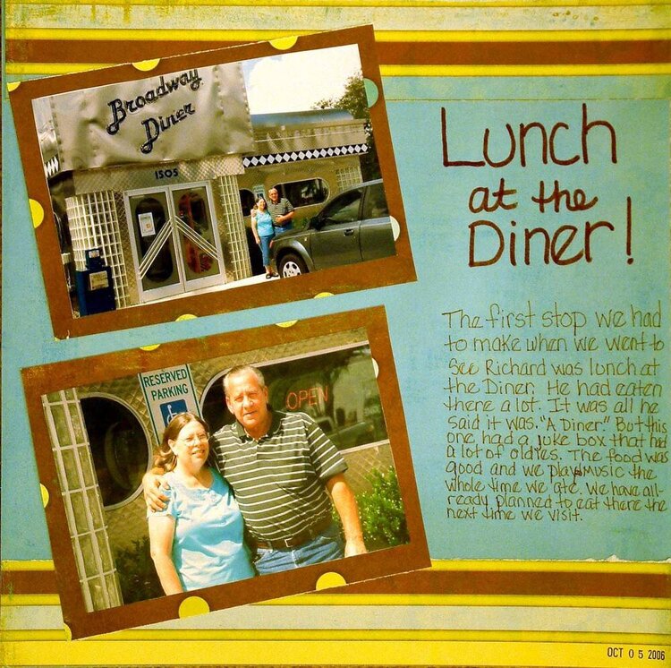 Lunch at the Diner