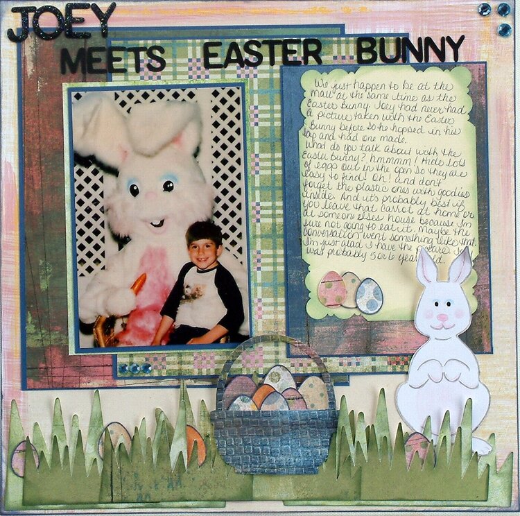 Joey Meets Easter Bunny