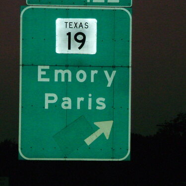 Hwy sign