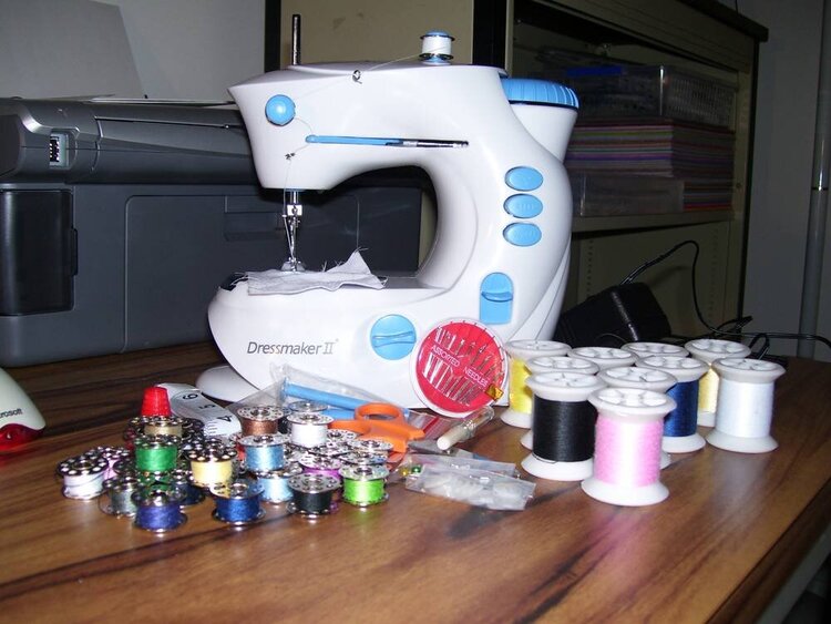 MY beautiful little sewing machine