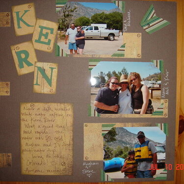 Rafting the Kern