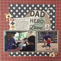 Dad-a son's first hero-a daughter's first love