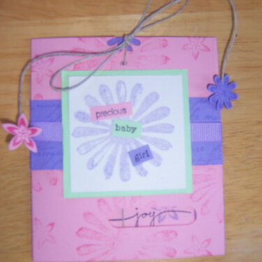 baby card, pocket puller