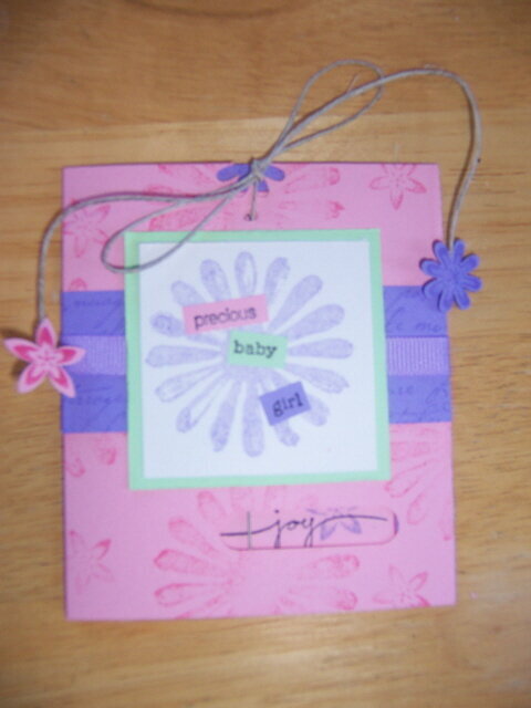 baby card, pocket puller
