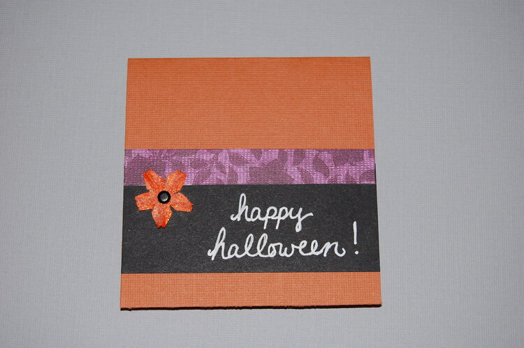 another halloween card