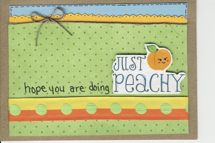 Peachy Card