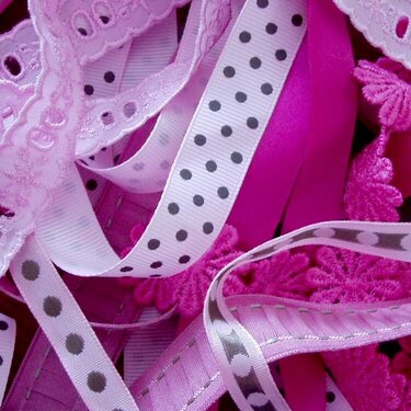 pink ribbon 4pts