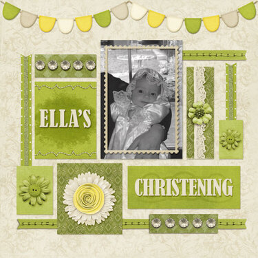 Ella&#039;s Christening