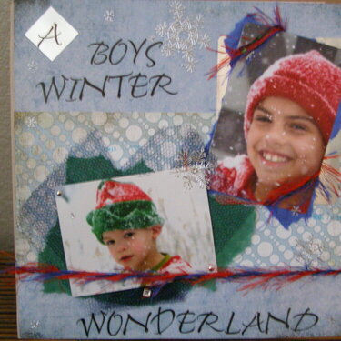 a boys winter wonderland