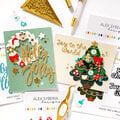 Alex Syberia Designs "Holly Jolly" card set
