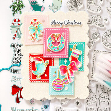 Alex Syberia Designs &quot;Merry Mail&quot; card
