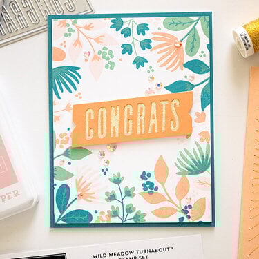 Concord &amp; 9th &quot;Wild Meadows Turnabout&quot; card