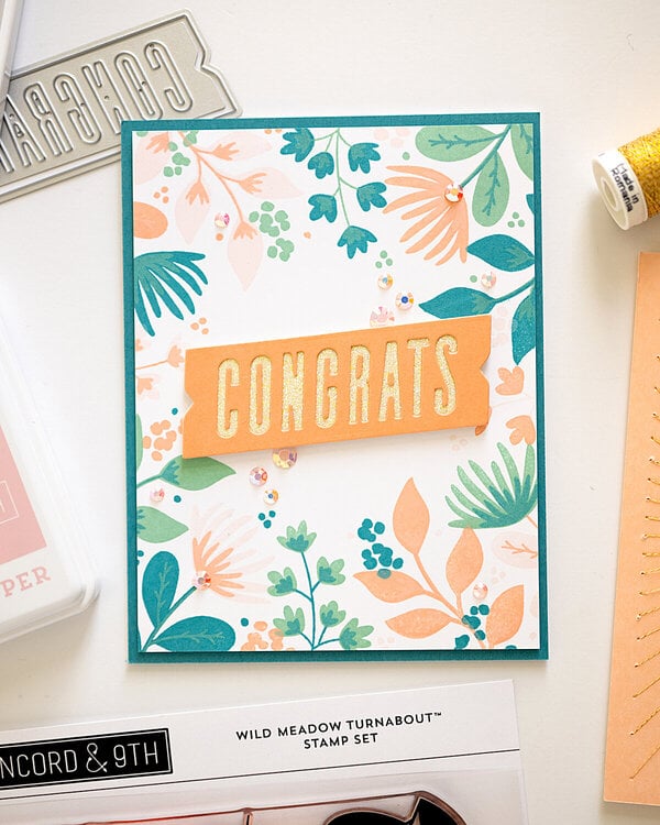 Concord &amp; 9th &quot;Wild Meadows Turnabout&quot; card