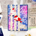 Pretty Pink Posh "Winter Greetings" card