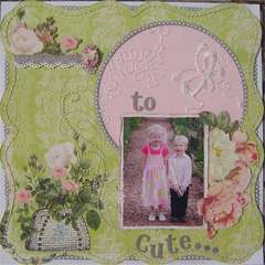 Little wedding couple *webster pages*