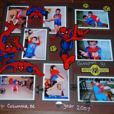 Giovanni is Spider-Man