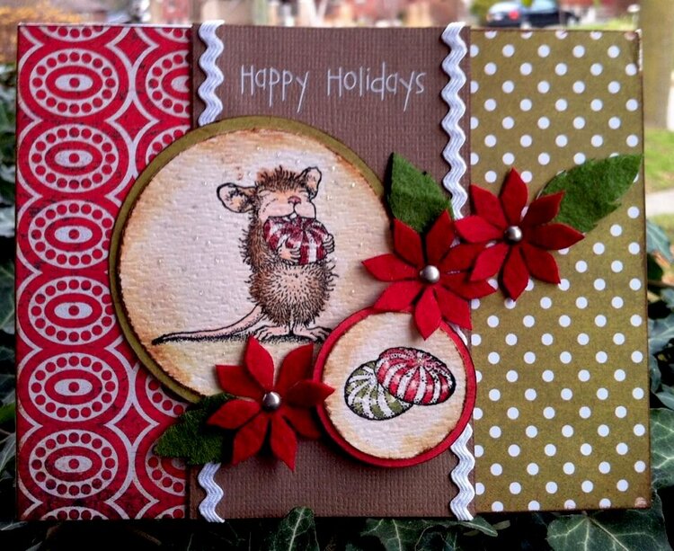 House Mouse Christmas Card2