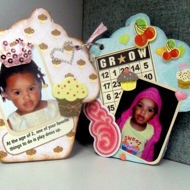 My Little Cupcake Album pg 1 &amp; pg 2