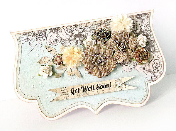 {Get Well Soon} - gift set-card *Prima*