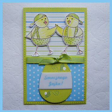 Funky Chickens Easter Card 5