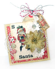 {S is for Santa} * Pink Paislee / Manor House Creations*