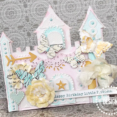 {Happy Birthday Little Princess} card *Pink Paislee*