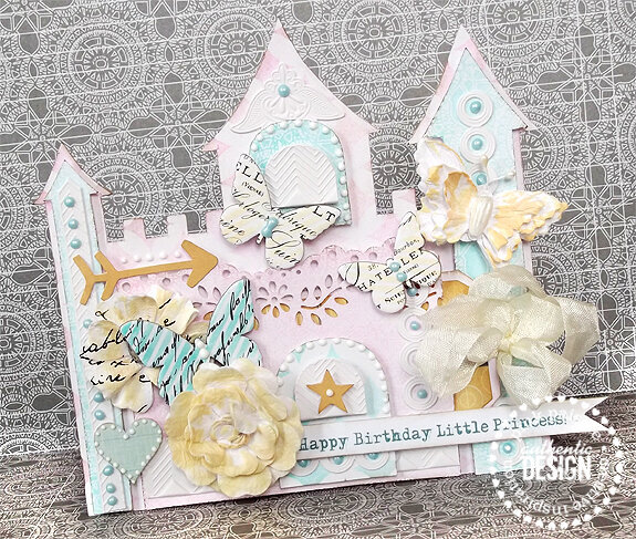 {Happy Birthday Little Princess} card *Pink Paislee*